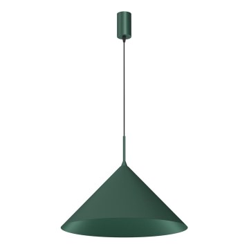 Luster na sajli CAPITAL 1xGX53/15W/230V, prečnik 46 cm, zelene boje