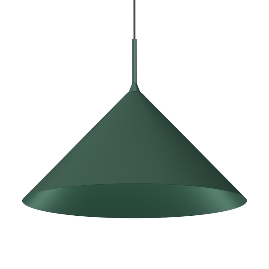 Luster na sajli CAPITAL 1xGX53/15W/230V, prečnik 46 cm, zelene boje