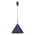 Luster na sajli CAPITAL 1xGX53/15W/230V Ø 32 cm plava