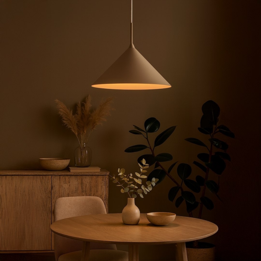 Luster na sajli CAPITAL 1xGX53/15W/230V Ø 46 cm bež