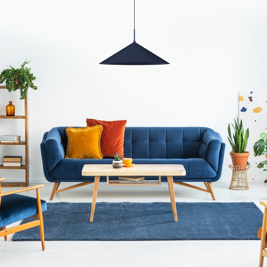 Luster na sajli CAPITAL 1xGX53/15W/230V Ø 60 cm, plav