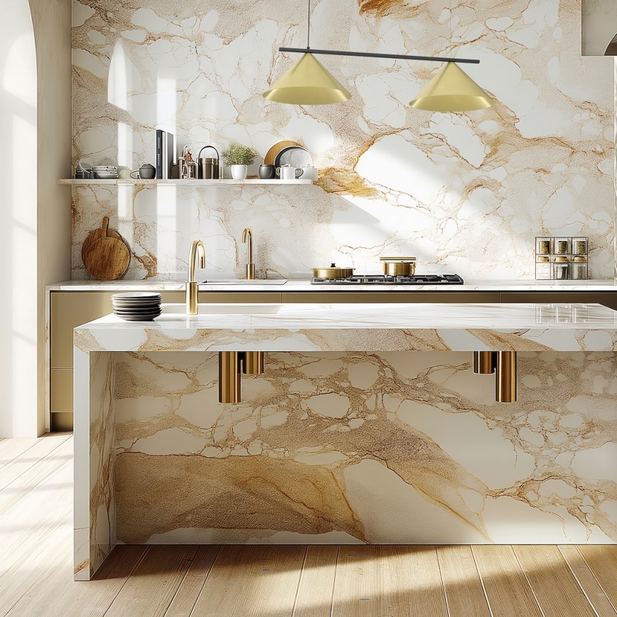 Luster na sajli CAPITAL 2xGX53/15W/230V zlatna