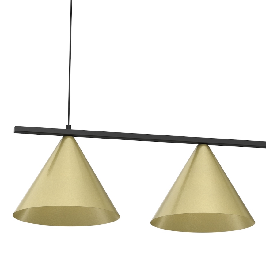Luster na sajli CAPITAL 3xGX53/15W/230V zlatni