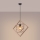 Luster na sajli CARO 1xE27/15W/230V buk