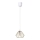 Luster na sajli CEED GOLD 1xE27/60W/230V, prečnik 17,5 cm, bela/zlatna