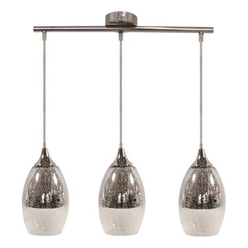 Luster na sajli CELIA 3xE27/60W/230V