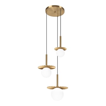 Luster na sajli CHITA 3xG9/5W/230V zlatna