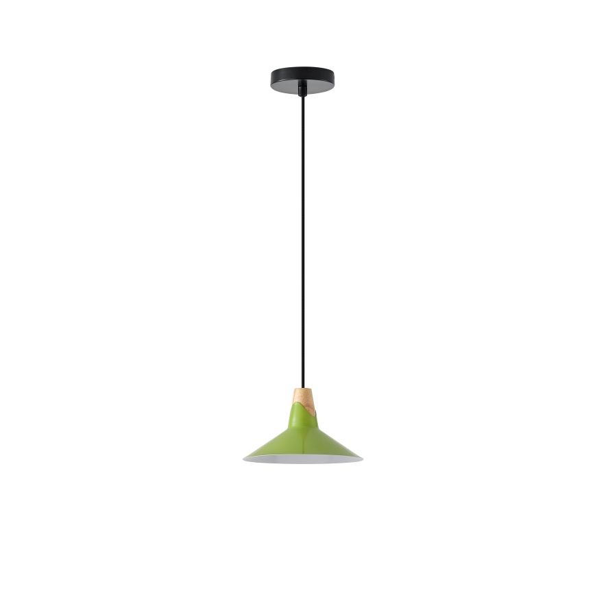Luster na sajli CHROMA 1xE27/15W/230V zelena