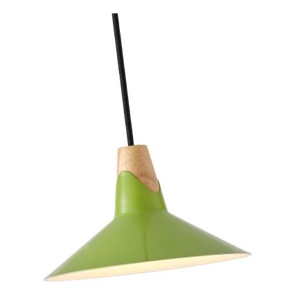 Luster na sajli CHROMA 1xE27/15W/230V zelena