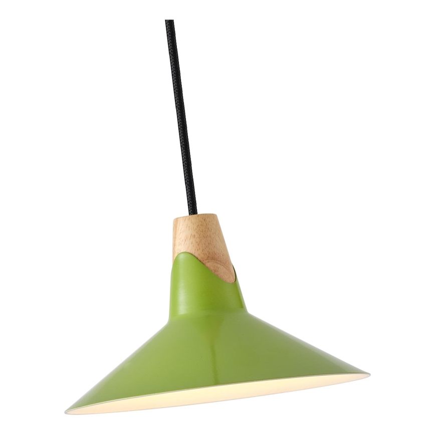 Luster na sajli CHROMA 1xE27/15W/230V zelena