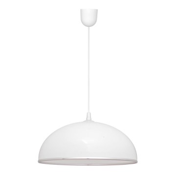 Luster na sajli CIRCLE 1xE27/15W/230V beli