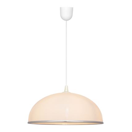 Luster na sajli CIRCLE 1xE27/15W/230V beli