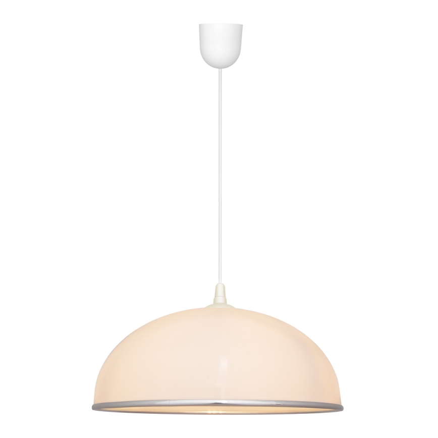 Luster na sajli CIRCLE 1xE27/15W/230V beli