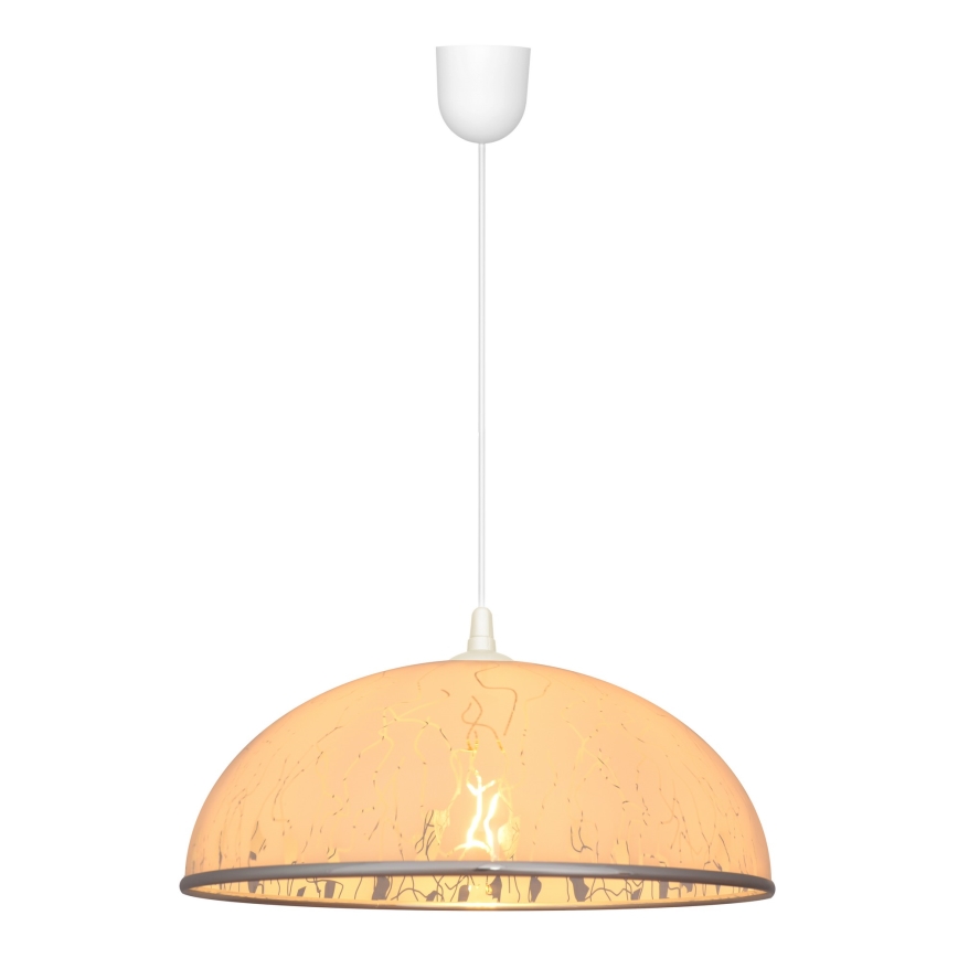 Luster na sajli CIRCLE 1xE27/15W/230V beo