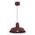 Luster na sajli CLASS 1xE27/15W/230V bordo