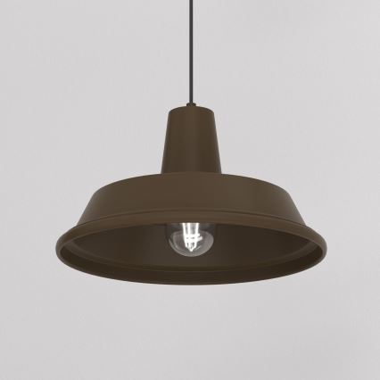 Luster na sajli CLASS 1xE27/15W/230V braon