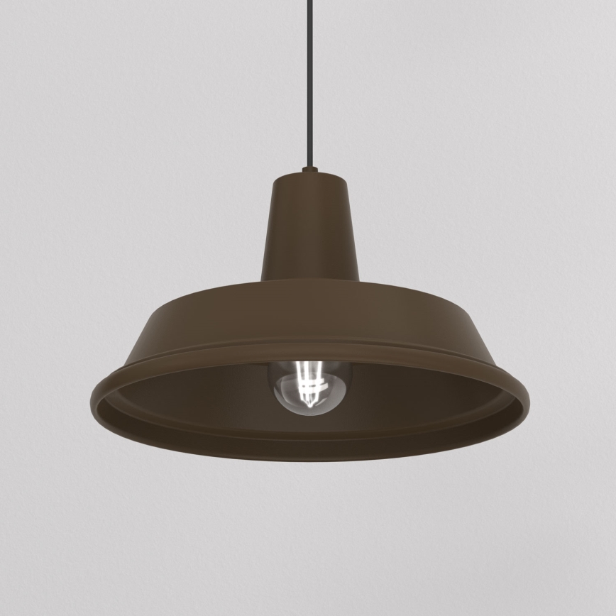 Luster na sajli CLASS 1xE27/15W/230V braon