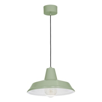 Luster na sajli CLASS 1xE27/15W/230V, zelene boje