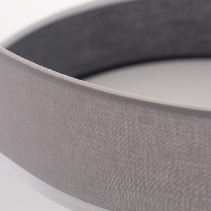 Luster na sajli CORAL 1xE27/60W/230V crno-siva