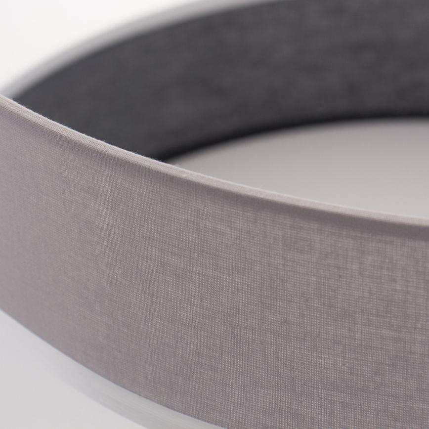 Luster na sajli CORAL 1xE27/60W/230V crno-siva