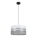 Luster na sajli CORAL 1xE27/60W/230V preč. 40 cm bela/siva