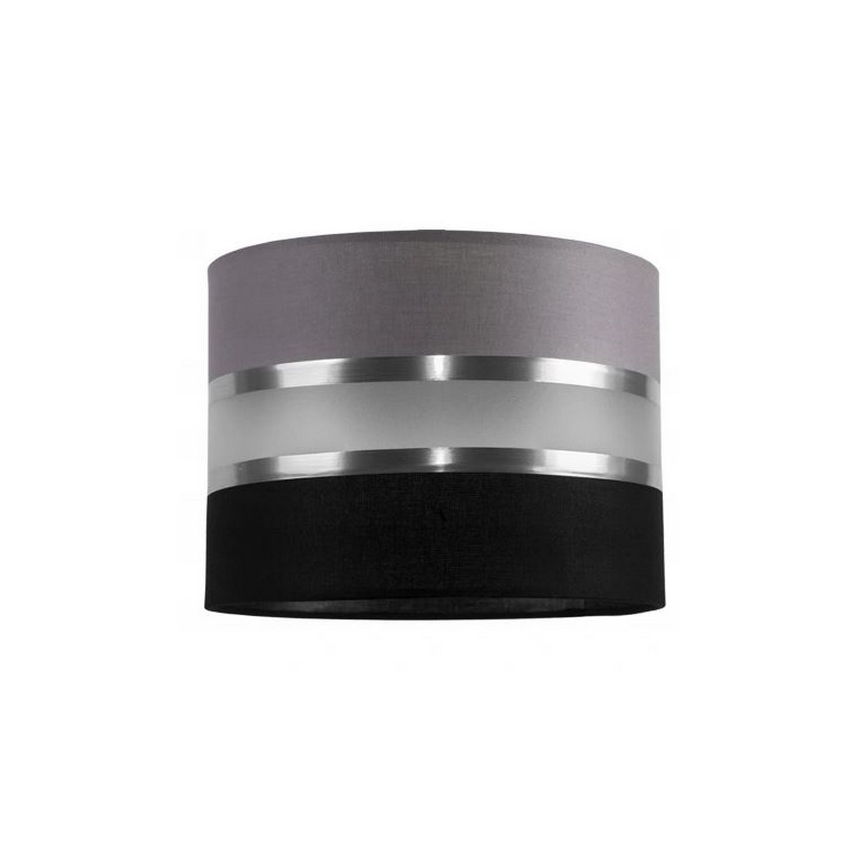 Luster na sajli CORAL 3xE27/60W/230V crno-siva
