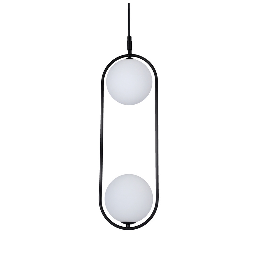 Luster na sajli CORDEL 2xG9/28W/230V, crni