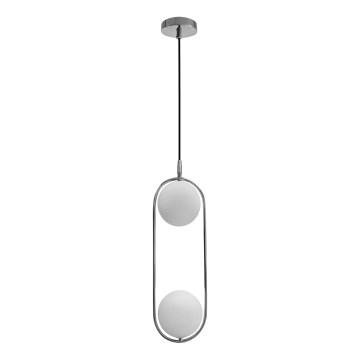 Luster na sajli CORDEL 2xG9/28W/230V sjajni hrom