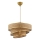 Luster na sajli COUPER 1xE27/60W/230V braon/zlatna