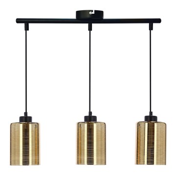 Luster na sajli COX 3xE27/60W/230V zlatni