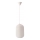 Luster na sajli CRESTO 1xE27/40W/230V bela