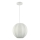 Luster na sajli DANA 1xE27/15W/230V, prečnik 25 cm, bela