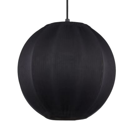 Luster na sajli DANA 1xE27/15W/230V prečnik 25 cm crna