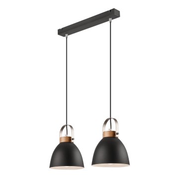 Luster na sajli DANIELLE 2xE27/60W/230V buk
