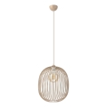 Luster na sajli DESTELLO 1xE27/15W/230V prečnik 33 cm bež