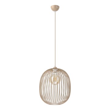Luster na sajli DESTELLO 1xE27/15W/230V prečnik 33 cm bež
