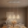 Luster na sajli DIAMOND 3xE27/60W/230V bela