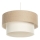 Luster na sajli DUO 1xE27/60W/230V prečnik 40 cm bež/krem