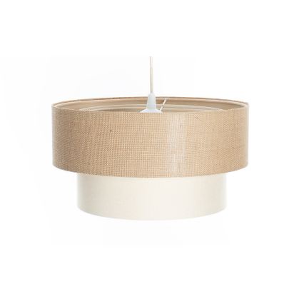 Luster na sajli DUO 1xE27/60W/230V prečnik 40 cm bež/krem