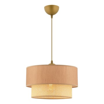 Luster na sajli ECHO 1xE27/60W/230V bež