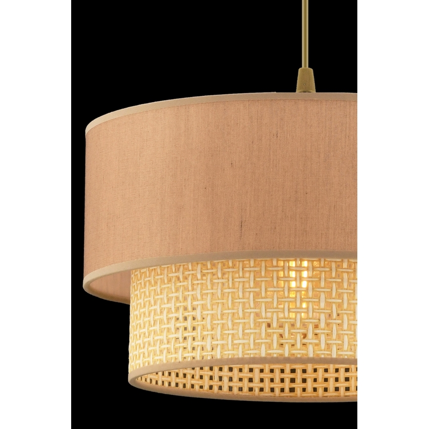 Luster na sajli ECHO 1xE27/60W/230V bež