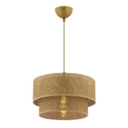 Luster na sajli ECHO 1xE27/60W/230V, braon