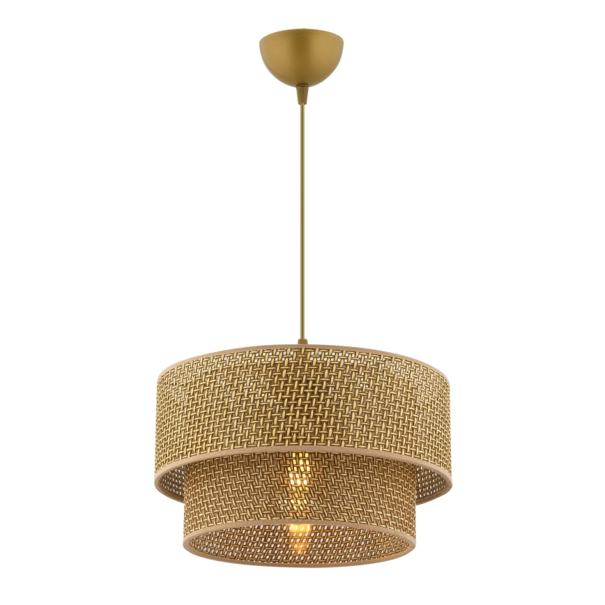 Luster na sajli ECHO 1xE27/60W/230V, braon