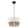 Luster na sajli ECHO 1xE27/60W/230V krem/siva