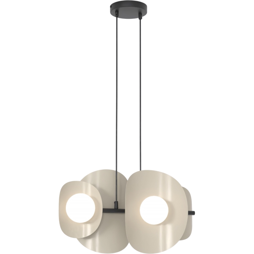 Luster na sajli ELEMENTI 4xG9/8W/230V bež