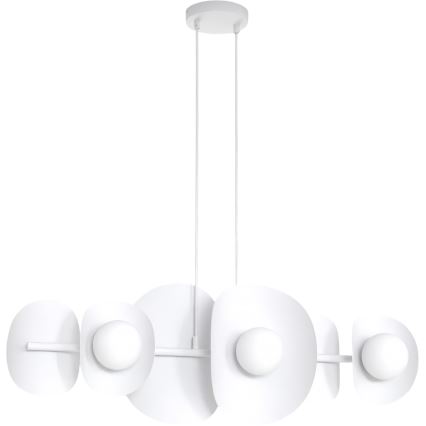 Luster na sajli ELEMENTI 6xG9/8W/230V bela