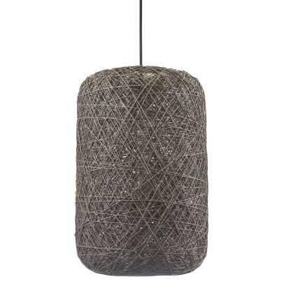 Luster na sajli ELLEN 1xE27/20W/230V, prečnik 30 cm, antracit