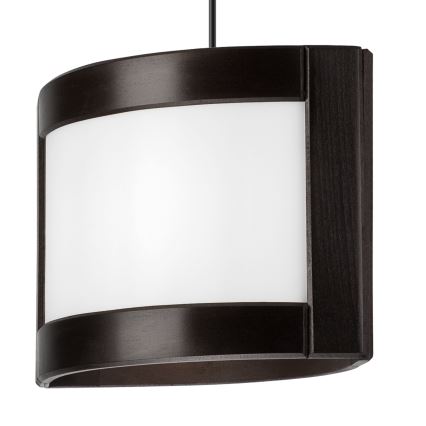 Luster na sajli ELODIE, 1xE27/60W/230V, hrast