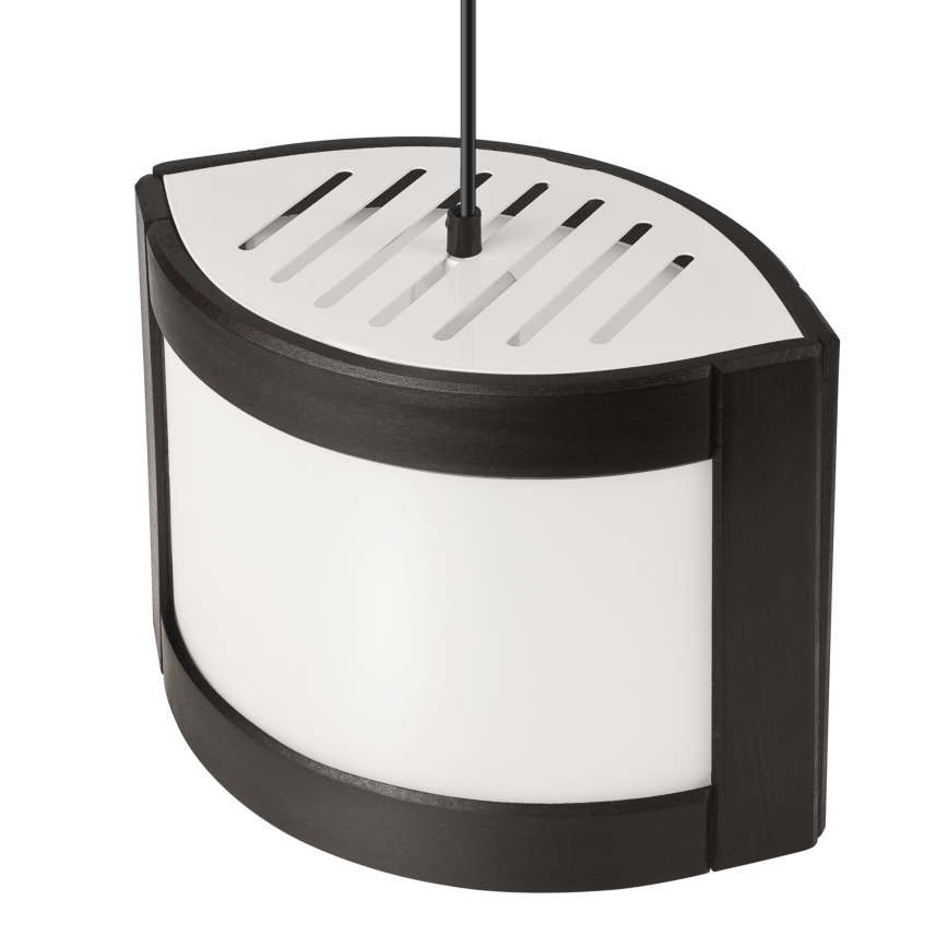 Luster na sajli ELODIE, 1xE27/60W/230V, hrast