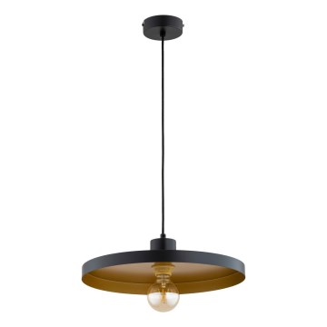Luster na sajli ETERI 1xE27/15W/230V crna/zlatna